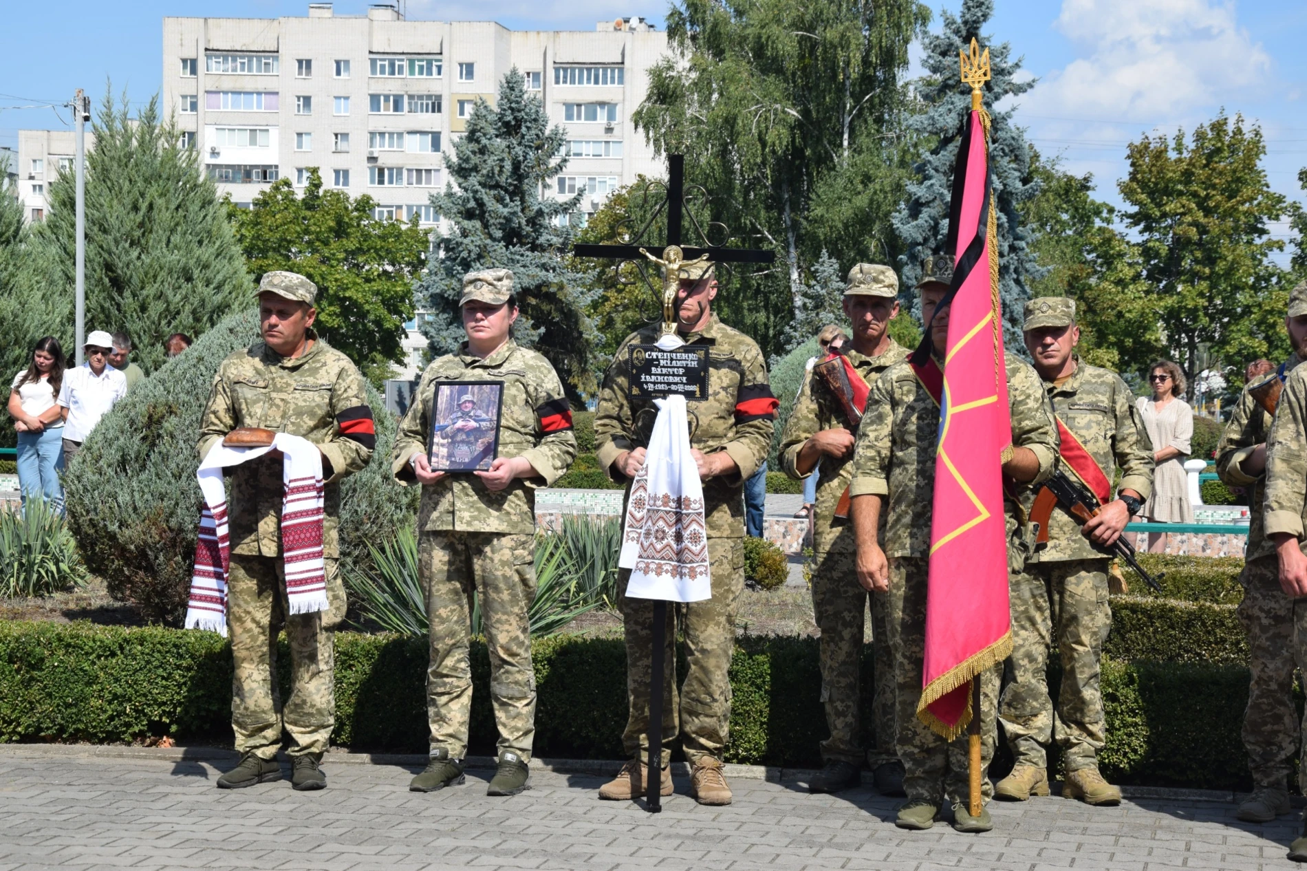 На щиті: Нетішин попрощався із Захисником Віктором Степченком
