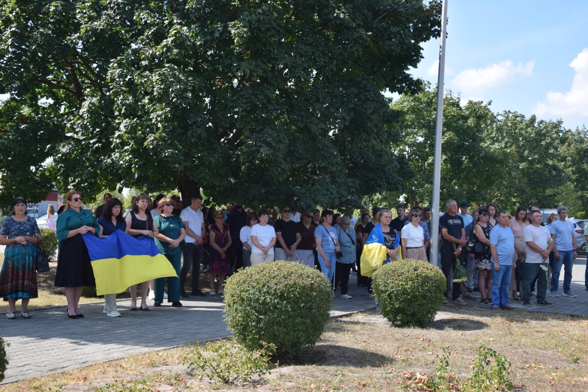 На щиті: Нетішин попрощався із Захисником Віктором Степченком