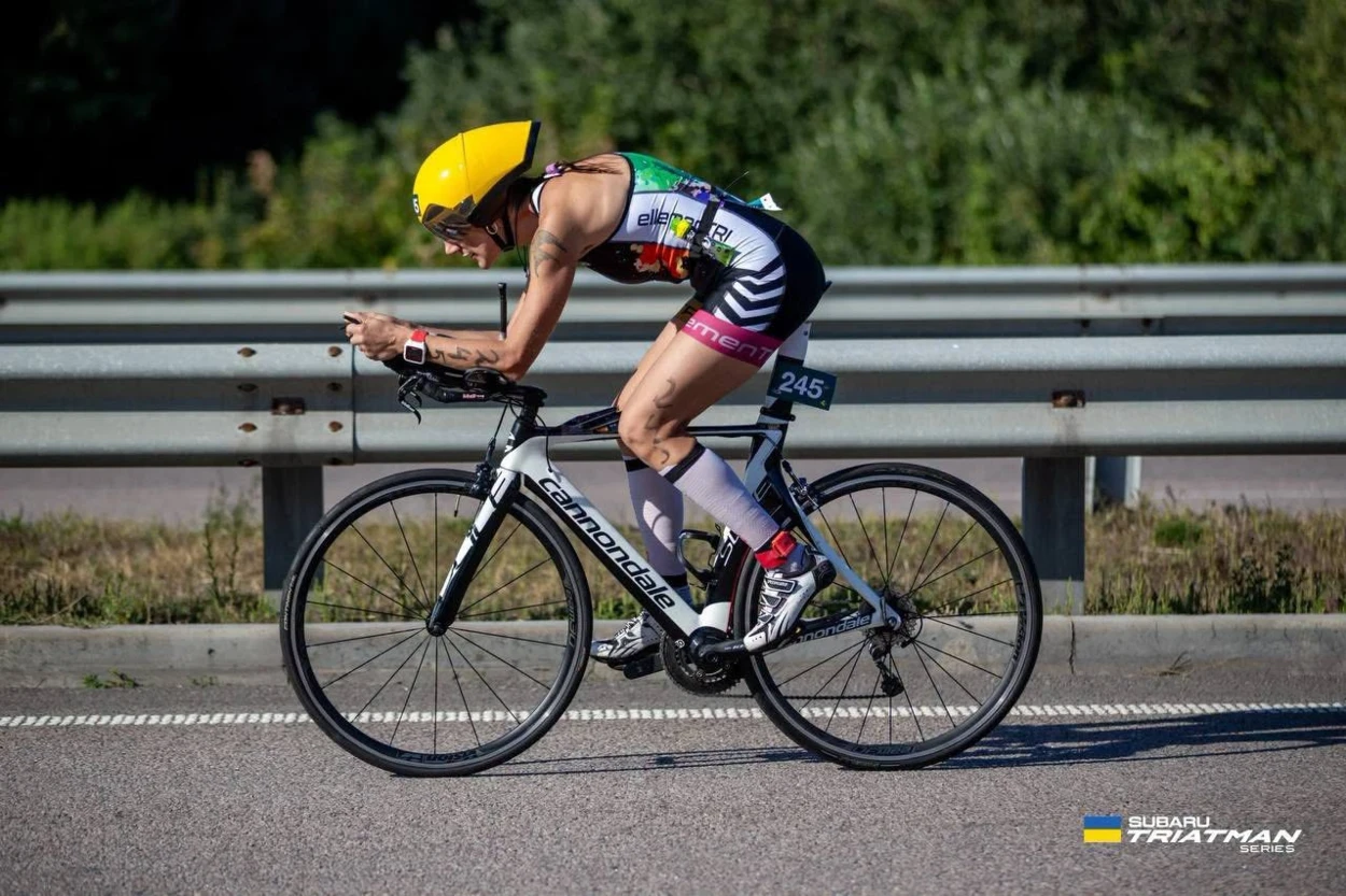 Представниця ХАЕС Майя Абрамович виборола срібло чемпіонату України з тріатлону