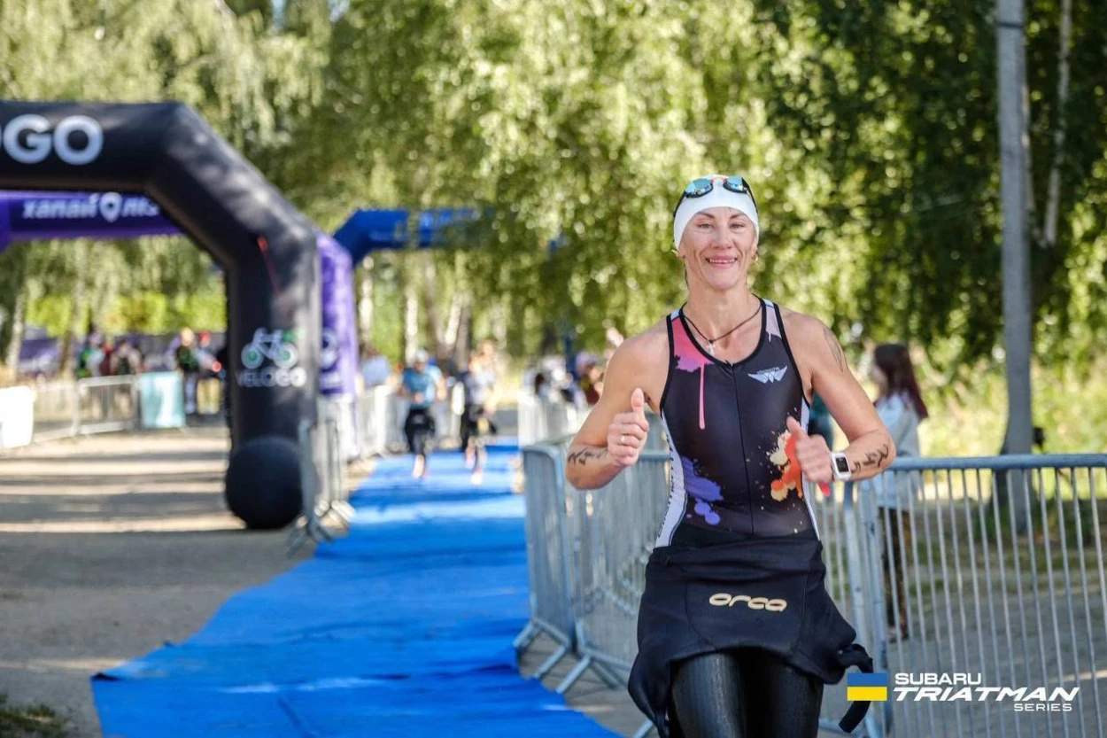 Представниця ХАЕС Майя Абрамович виборола срібло чемпіонату України з тріатлону