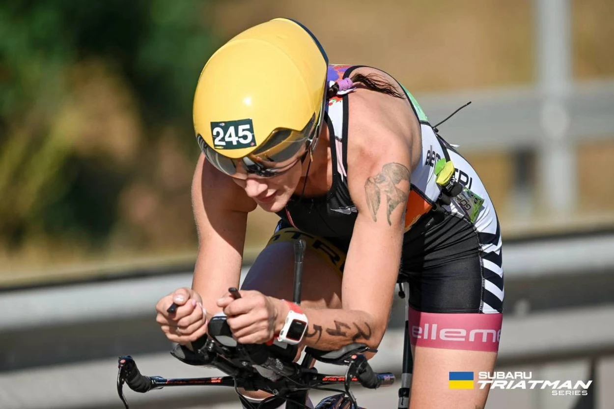 Представниця ХАЕС Майя Абрамович виборола срібло чемпіонату України з тріатлону