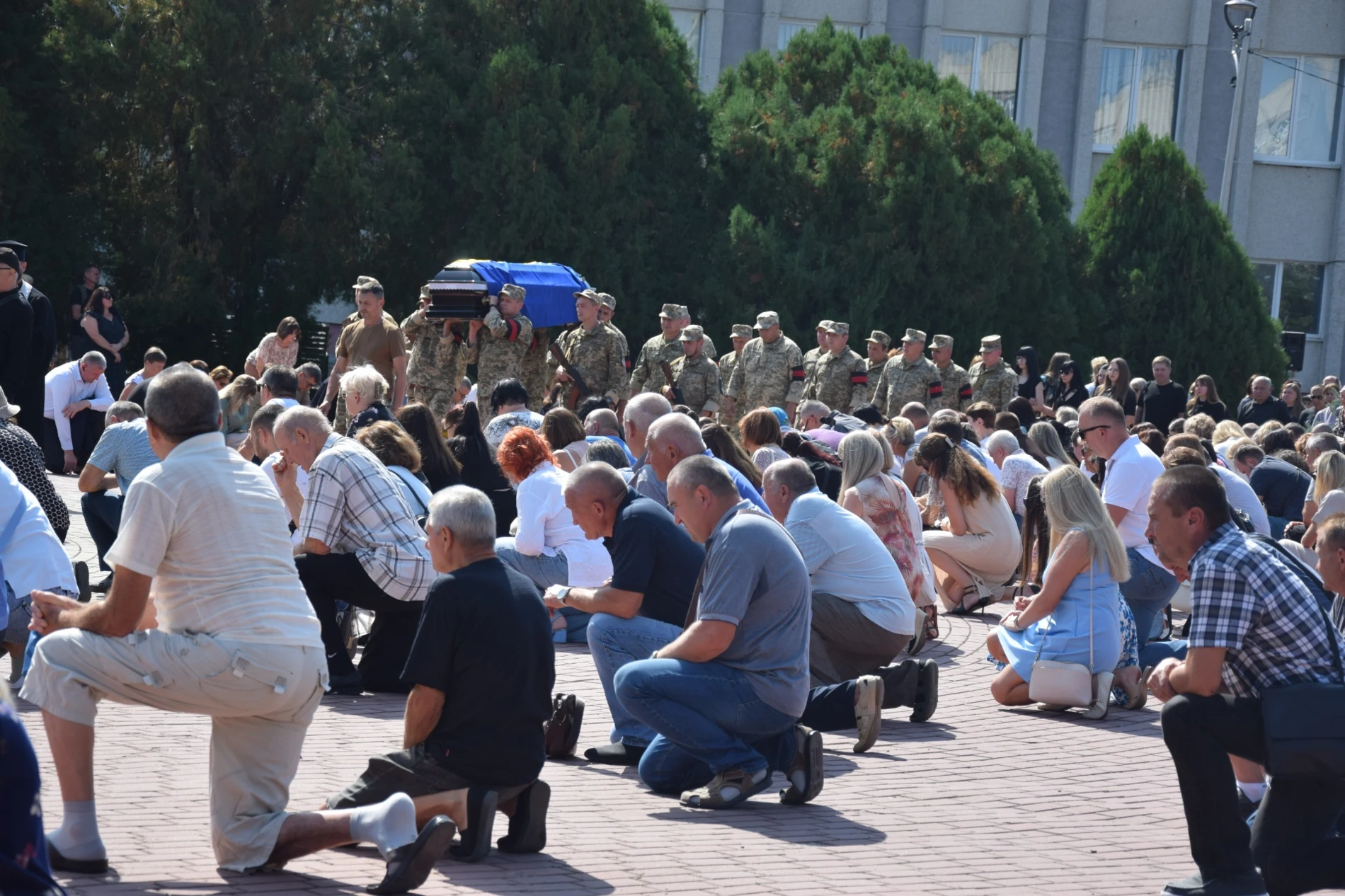 На щиті: Нетішин попрощався із Захисником Віктором Степченком