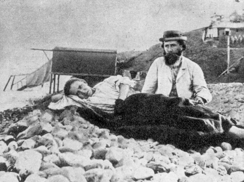 Леся Українка з братом Михайлом, Євпаторія, 1891 р.