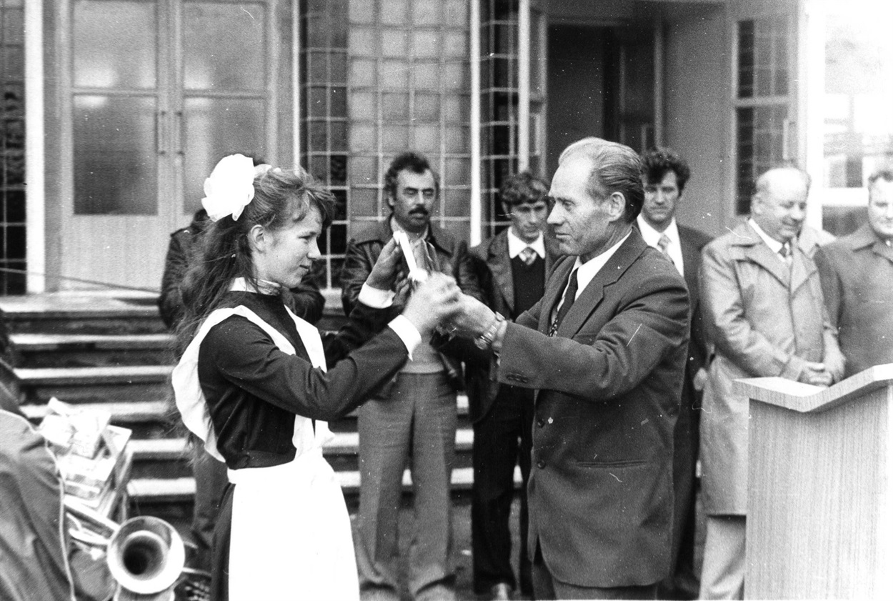 Відкриття середньої школи №1. 1981р.