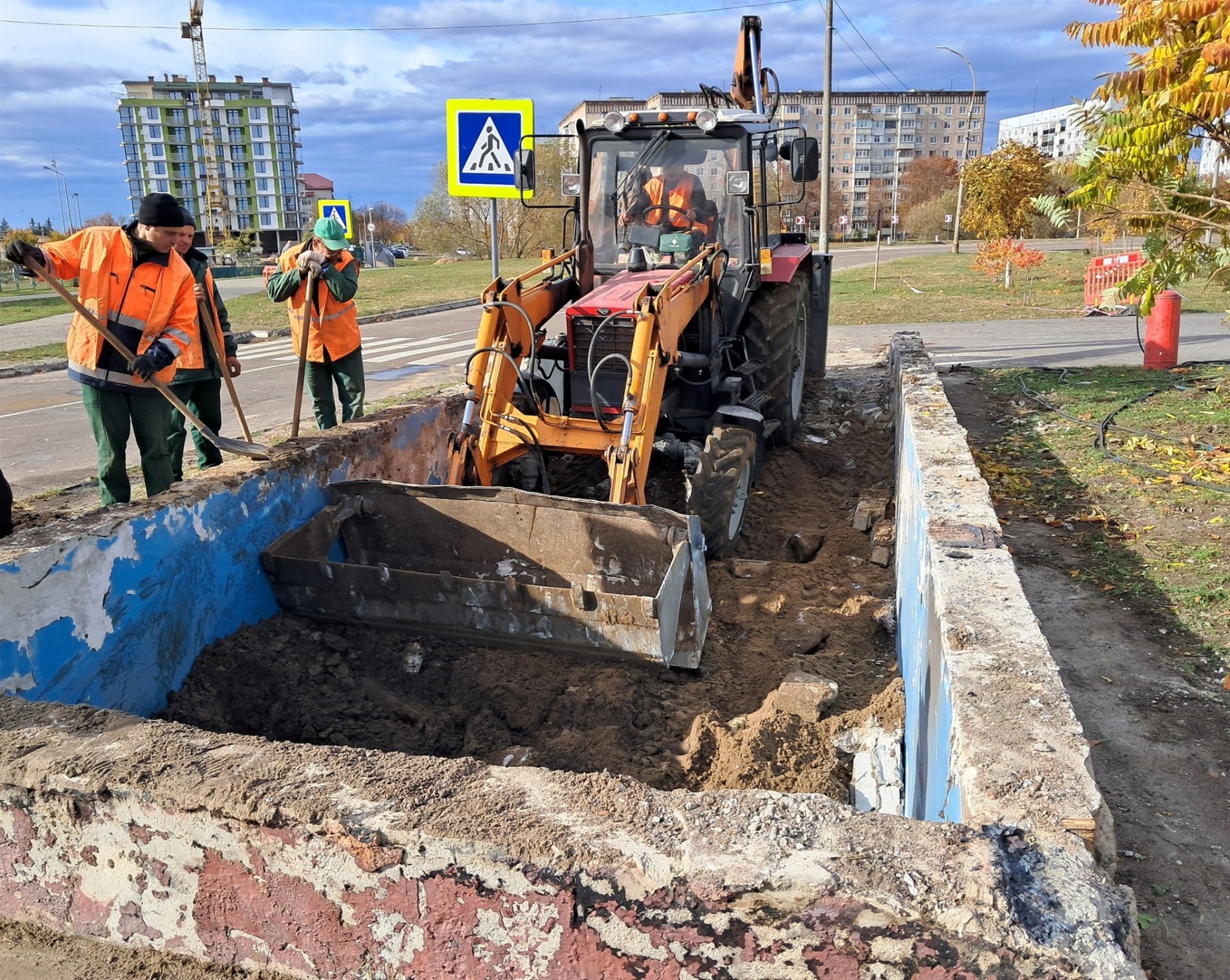 У Нетішині на місці підземного переходу облаштують зелену зону
