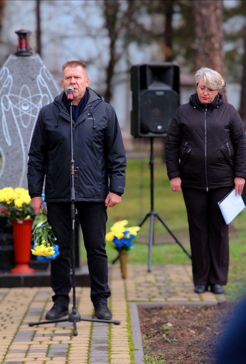 У Нетішині вшанували ліквідаторів аварії на Чорнобильській АЕС