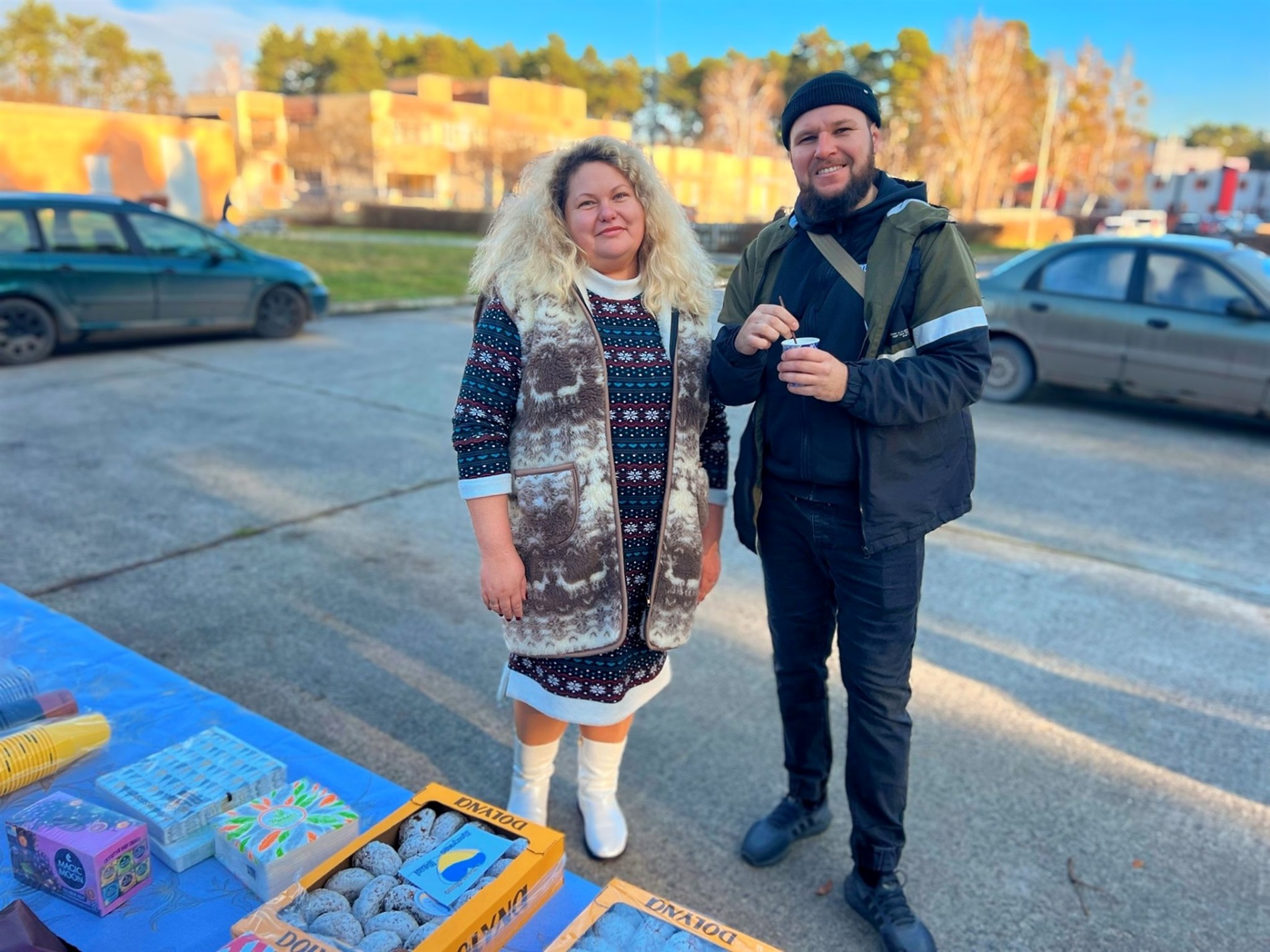 У Нетішині волонтери разом з військовими та медиками готували бограч