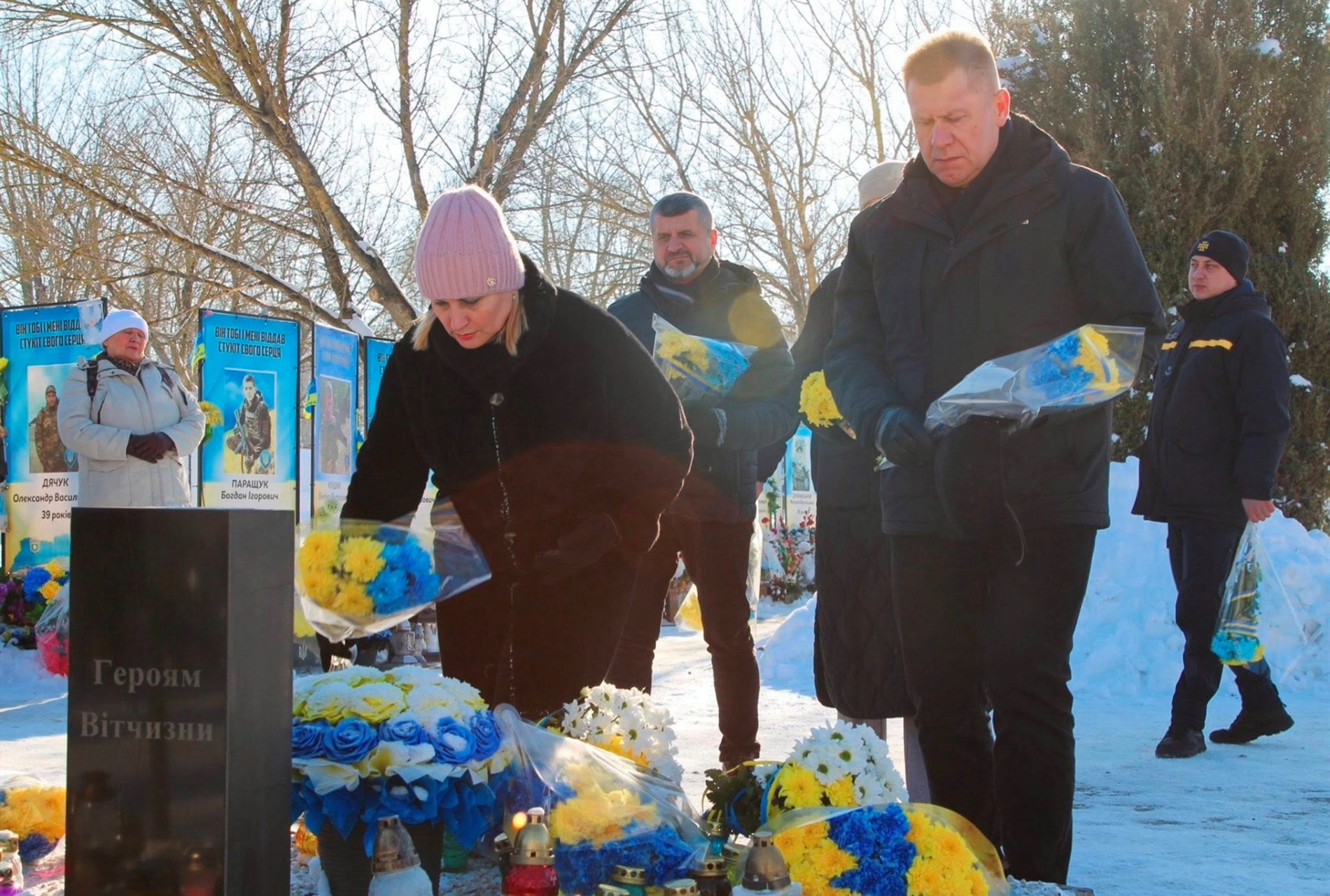 У Нетішині вшанували пам'ять героїв-кібергів