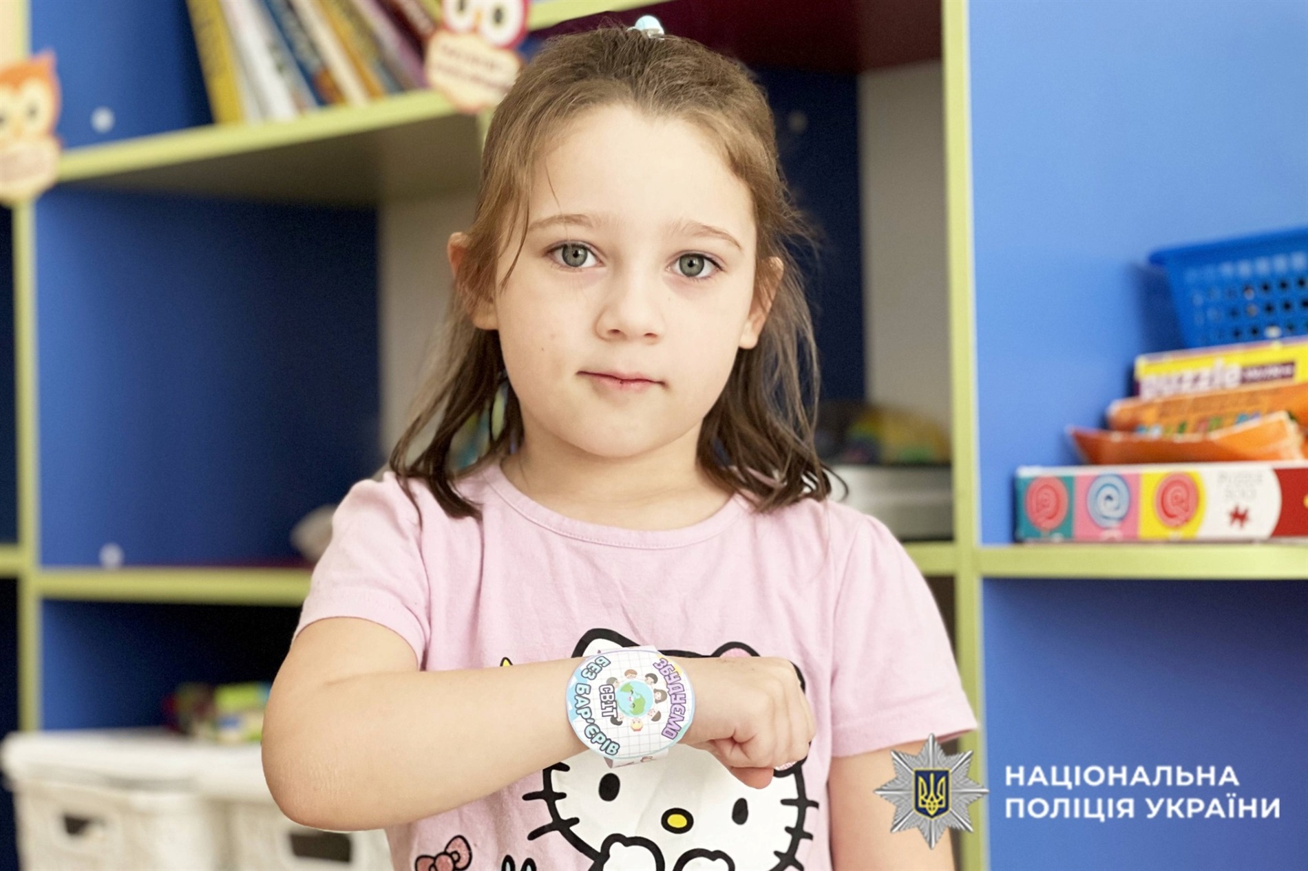 У Нетішині поліцейські провели для першачків інтерактивне заняття про безбар’єрність