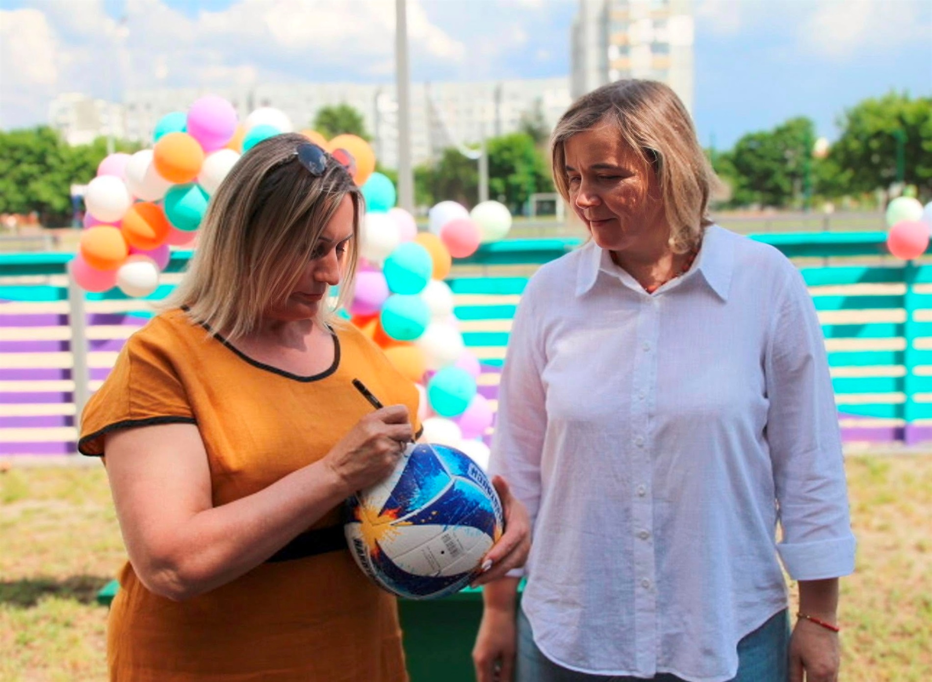 У Нетішині спільними зусиллями оновили спортивний простір